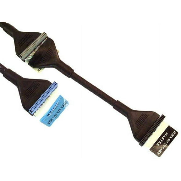 IEC L12410-03 Ultra ATA Dual IDE Cable 36in Round Black