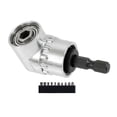 thumbnail image 4 of DYNWAVECA Tournevis Hexagonal 1/4 Pouces Support de Bit Incliné Accessoires d'Outils Électriques Anti-Rouille Extension Droite Adaptateur de Perceuse pour Maison DIY, 4 of 6