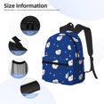 thumbnail image 5 of Gaeub Moon Lamb School Backpack Waterproof Bookbag for Men Women College High School Bags, 5 of 8