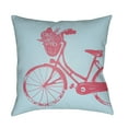 thumbnail image 2 of Surya  Bicycle 18 x 18 x 4 in. Throw Pillow - Medium, 2 of 2