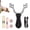 Black&Silver, variant on Clianle Foldable Hunting Slingshot, Pocket Slingshot Stainless Steel Catapult Toy for Adult