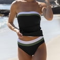 thumbnail image 4 of WILLBEST Conjunto de Bikini Con Estampado Floral Colorido Para Mujer, Traje de Baño Sexy Con Top Triangular y Braguita de Cintura Alta., 4 of 7