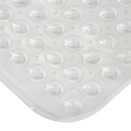 Kenney Non-Slip Clear Bath, Shower, & Tub Mat with Suction Cups, 1
