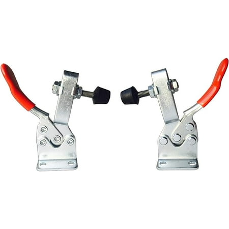 

Smoker Toggle Latch BBQ pit lid clamp. Front Flat mount 2 pk
