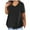 Black, variant on Plus Size Womens Summer Tops Short Sleeve Crew Neck Shirts Puff Sleeve Casual Tshirts Black XXL