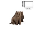 thumbnail image 4 of Xuniizn Soft Blankets, Throw Blanket for Couch, Flannel Sherpa Blanket Fleece Blanket for Adults, Cozy, Plush, Thicken, Reversible, Machine Washable, Coffee, 4 of 8