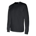 thumbnail image 2 of DryBlend 50/50 Long Sleeve T-Shirt, L, Black, 2 of 3