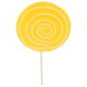 thumbnail image 4 of EeaseMX Modelo de simulación de piruleta con temática de comida, accesorio fotográfico, decoración para niños (amarillo), 4 of 8