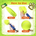 thumbnail image 4 of Pelota de tenis gigante para perros, pelotas de tenis grandes inflables de 9,5 pulgadas, pelota de tenis grande, pelota gigante para perros, pelotas de tenis de gran tamaño, 4 of 7
