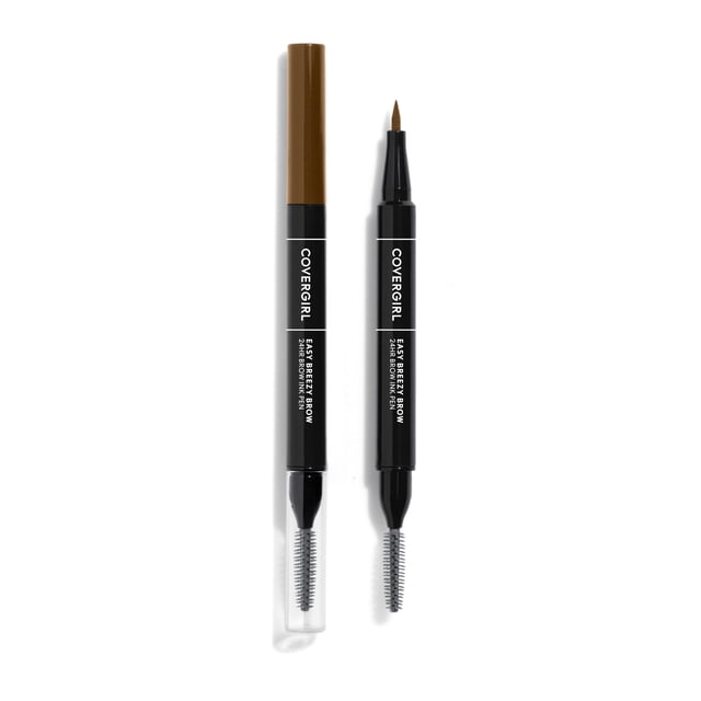 COVERGIRL Easy Breezy Brow 24HR Brow Ink Pen™, Dual Applicator, Ultra ...