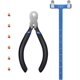 thumbnail image 1 of Alicates de tiro con arco, alicates de punta, juego de tiro con arco, regla cuadrada, alicates de hebilla de muesca de arco en forma de T, kit de afinación de arco recurvo (azul oscuro) Sincero Electrónica, 1 of 5