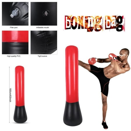 Yosoo Free Standing Inflatable Punching Bag Boxing Training Pump Fitness Tower Toy,Inflatable Punching Bag Boxing Training Pump Fitness Tower