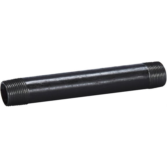 Southland 584-080HN Steel Pipe Nipple, 3/4" x 8", Black
