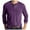 Purple, variant on Men Summer Tops Long Sleeve Turtleneck Men Casual Tunic Long Sleeve Lace Shirt under Scrub Shirt Postpartum Swim Tee Athletic Set Tan Stretchy Purple XL