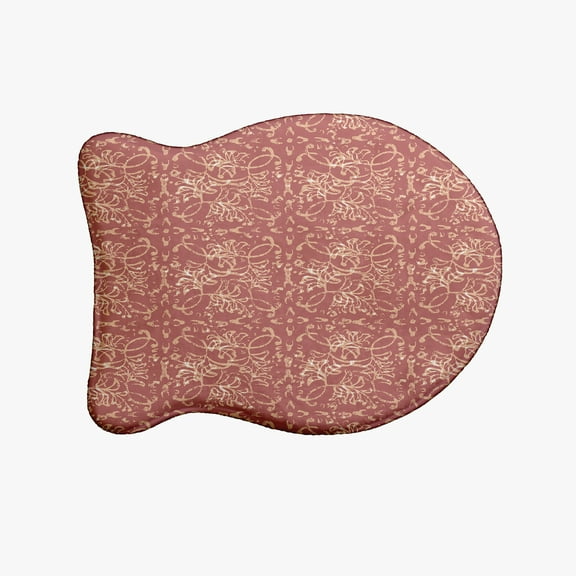 Simply Daisy Floral Tangle Fish Shape Pet Feeding Mat for Cats
