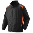 thumbnail image 2 of Augusta XS Premier Jacket Black/Orange 3700, 2 of 2