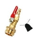 thumbnail image 4 of 2xBrass RV Winterize Adaptador De Soplado 1/4 ''macho De Aspersor De Enchufe Rápido, 4 of 8
