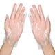 thumbnail image 1 of Guantes desechables de PE para preparación de alimentos, guantes transparentes seguros para alimentos, aptos para 5-12 niños, 100 Uds., 1 of 6