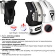thumbnail image 6 of RDX MMA Gloves for Martial Arts Grappling Training Mitts White XL, 6 of 8