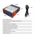 thumbnail image 4 of STC-3018 Termostato Termorregulador con Dos Salidas de Relé y Controlador de Temperatura Digital Dual con Calentador y Enfriador de 12 V, 4 of 5