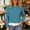 Navy, variant on Women Layered Sweatshirt Sevevn Crew Neck Long Sleeve Fake Two Piece Casual Pullover Tops for Daily Casual Outfits
