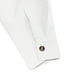 thumbnail image 5 of pstuiky Camisas para hombre de manga larga, Camisas de lino para hombre, informales, de manga larga, con botones y cuello alto top de hombre l, 5 of 9