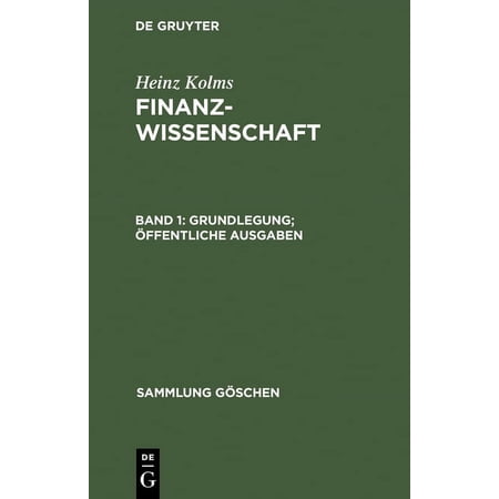 Sammlung G&Atilde;&para;schen Grundlegung. &Atilde;ffentliche Ausgaben Book 6148 (Hardcover)