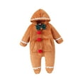 thumbnail image 4 of Mono Con Capucha Para Niños, Conjunto Con Pies Para Niñas Y Niños, Ropa De Uso Diario Para Vacaciones Longitud 60cm, 4 of 8