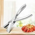 thumbnail image 4 of Stainless Steel Crawfish Opening Tool for Easy Peeling with Ergonomic , Rust-Resistant Seafood Shellfish Cracker for Boils and Parties, 4 of 6