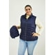 thumbnail image 4 of Chaleco afelpado con capucha Roman Fashion /Tallas Extras, 015 (Marino) azul marino 36, 4 of 7