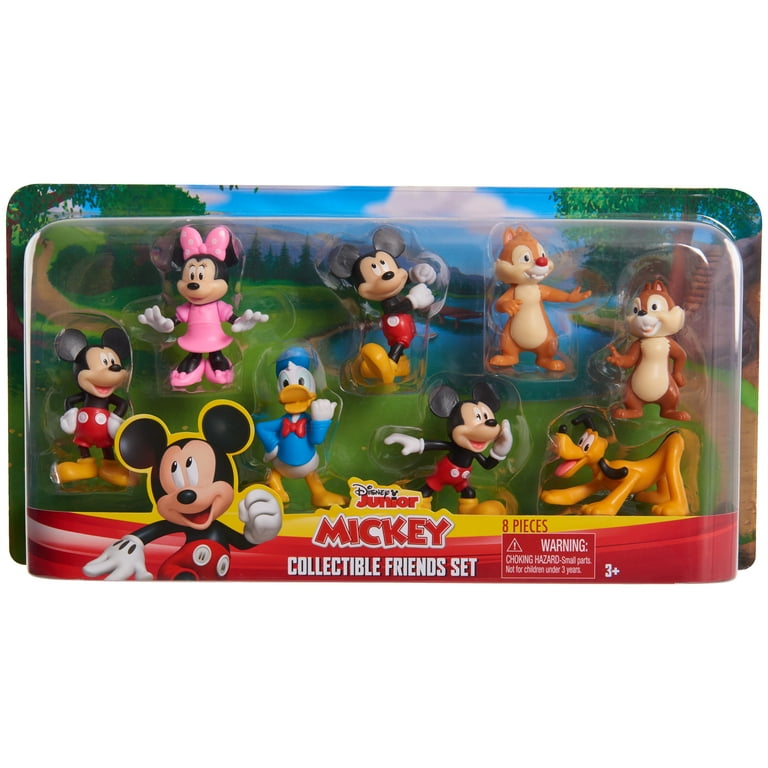 Mickey Mouse 7-Piece Figure Set, Mickey Mouse Clubhouse Toys, Exclusive