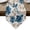Blue, variant on Navy Indigo Florals Table Runner Linen Burlap Table Runner 36 Inches Small Farmhouse Botanical Peonies Leaves Dresser Scarves for Kitchen Island Coffee Dining Room Party Wedding Holiday Decor 13"x36"