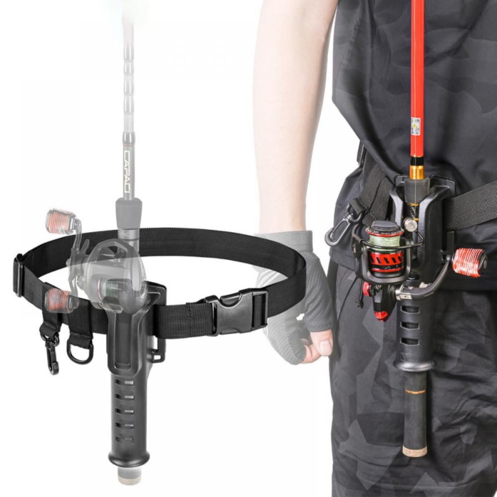 Waist Belt Fishing Supplies Rod Holder Clip Belly Support Stand Up Pole Holders 