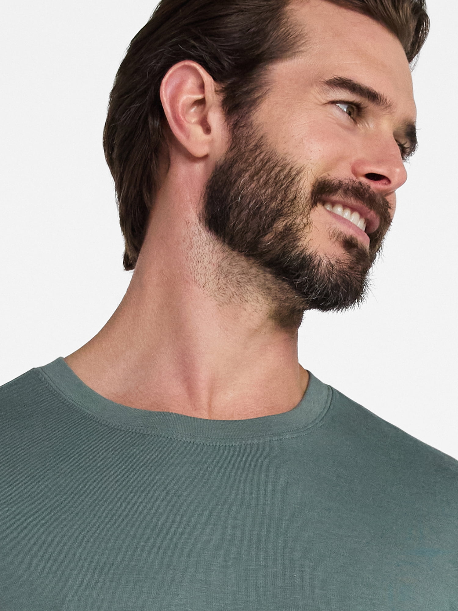 Athletic Works Men's and Big & Tall Tri Blend Tee with Short Sleeves, Sizes XS-4XLT