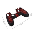 thumbnail image 5 of Soft Silicone Case Skin Grip Shell Cover for Sony Playstation 4 PS4 Controller Red, 5 of 5