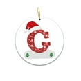thumbnail image 1 of LSLJS Christmas Decorations 26 Letters Christmas Ornaments Acrylic Car Ornaments Christmas Tree Decor Personalized DIY Christmas Ornaments Xmas Decorations, 1 of 2