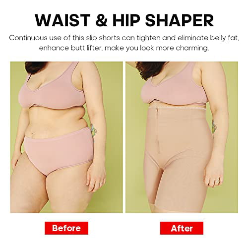 DIVASTORY Womens Shapewear Tummy Control Panties Body Shaper High Waist Butt Lifter Short Thigh Slimmers 