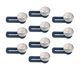 thumbnail image 3 of 10 botones extensores de jeans de silicona, desmontables, elásticos para cintura. Estrella, 3 of 9