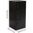 thumbnail image 2 of Miumaeov 3 Doors Metal Locker Vertical Metal Storage Cabinet for Home Office Workshop, 2 of 9