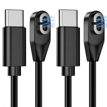 2 Pack Charging Cable for Shokz USB C Shokz Cable Magnetic Charger Cord Compatible for AfterShokz Aeropex AS800 Shokz OpenRun Pro OpenRun, OpenRun Mini OpenComm Shokz Charger Replacement (USB-C)3.3ft