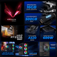 thumbnail image 3 of Computadora Escritorio Completa Xtreme PC Gaming AMD Radeon Vega Renoir Ryzen 5 5600GT 16GB SSD 500GB Monitor 27 WIFI Black juegos casuales, trabajo y estudio, 3 of 6
