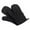 Black, variant on 1Pair Oven Mitts Oven Gloves Oven Pot Holder Baking Cooking Heat Resistant Kitchen Barbecue