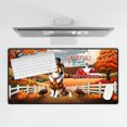 thumbnail image 4 of Thanksgiving Collie Pilgrim Grateful, Thankful, Blessed Fall Welcome Desk Mat Full Keyboard Mouse Pad Collie Dog Lover Gifts Idea Large Mousepad - 00021, 4 of 5