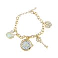 thumbnail image 2 of Resicozy Women's Bracelet Watch Round Quartz Wrist Watch Casual Daily Fashion Watch Gift for Ladies C, 2 of 3