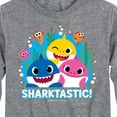 thumbnail image 3 of Baby Shark - Sharktastic - Toddler And Youth Long Sleeve Graphic T-Shirt, 3 of 6
