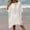 White, variant on Herrnalise Women Crochet Knit Evening Dress Y2K Sexy Hollow Out Long Dress Halter Neck Bodycon Retro Party Dresses Clubwear For Free Size