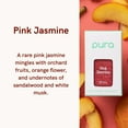 thumbnail image 5 of Pura - Fragrance for Smart Home Air Diffusers - Room Freshener - Aromatherapy Scents for Bedrooms & Living Rooms - Odor Eliminator - 2 Pack - Pink Jasmine, 5 of 8