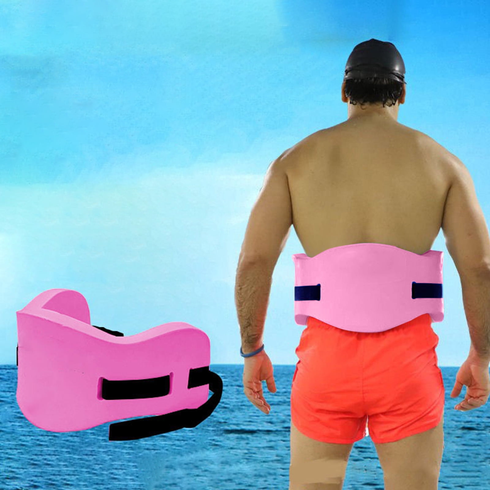 Ceinture De Natation Réglable En Mousse EVA – Aide à L'entraînement Pour Adultes Et Enfants (tour De Taille Jusqu'à 36 Pouces)
