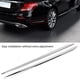 thumbnail image 1 of Protector De Esquina De Coche ANGGREK Tira Lateral Del Parachoques Trasero Plata Para Mercedes Benz Clase E W213 2016-2018, 1 of 8