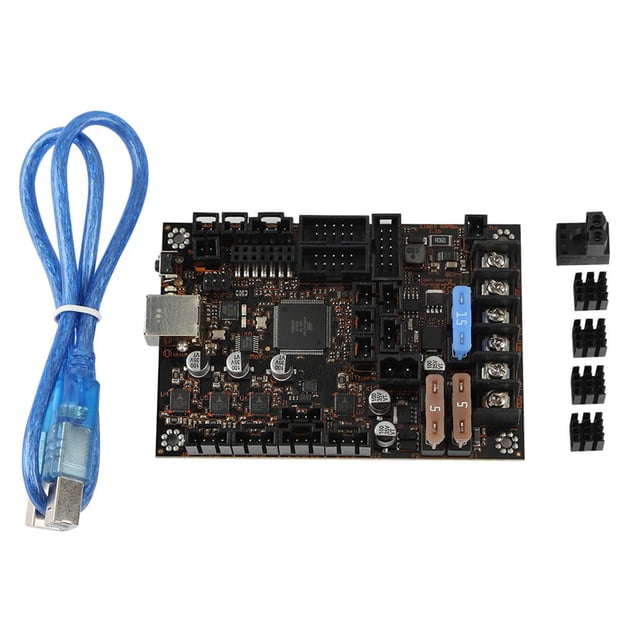 Madre TMC2130 Driver Baoblaze Placa base Einsy Rambo para Impresora i3 S